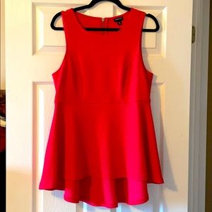 Hi-low A-line tank tunic